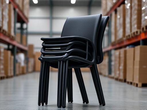 積み重ねられたKaizen Kaguの椅子